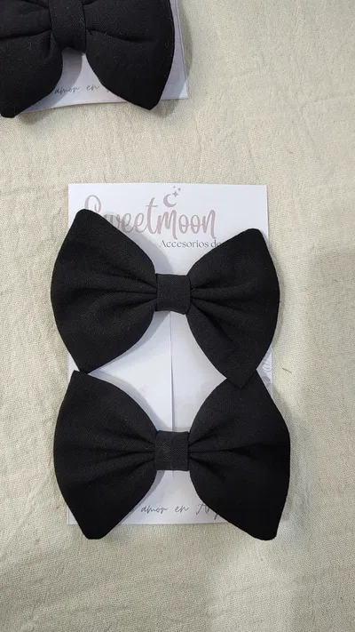 Par hebillas clásic bow escolar 