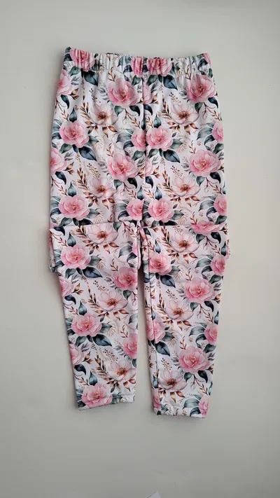 Leggings flores rosas (pre venta)