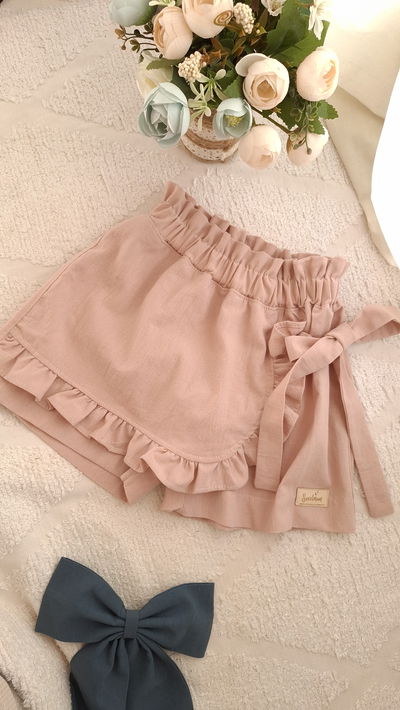 Falda Short Barbarita Rosa