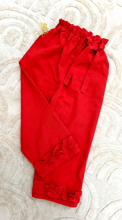 Pantalón Nina Rojo