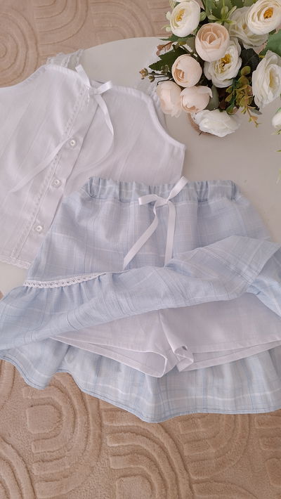 Falda short Hortensia