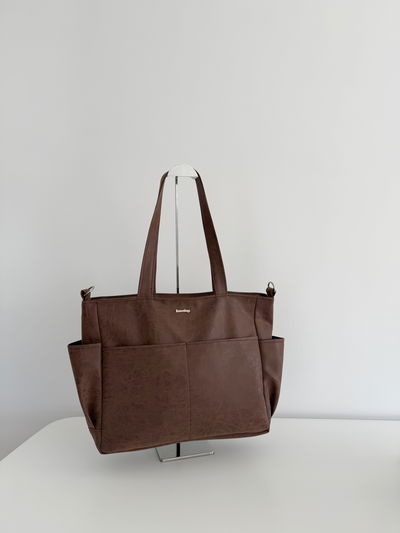 Bolso West Marron gastado (se envia a partir del 20/11)