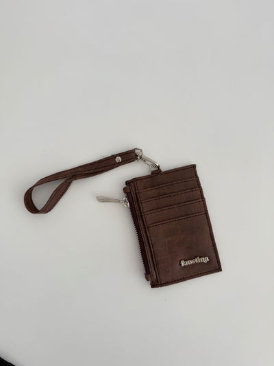 Tarjetero Lexi Marrón Gastado