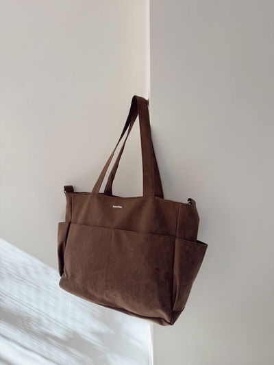 Bolso West Marron gastado