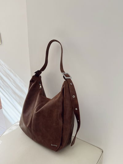 Bolso Ganni Marron