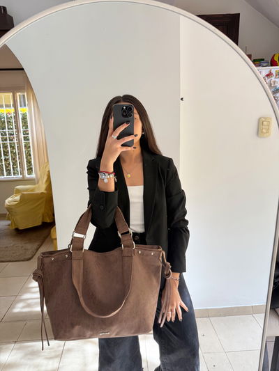 Bolso Calia Marron Gastado