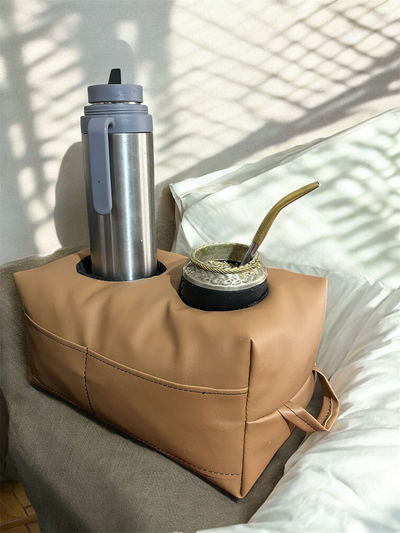 ALMOHADÓN MATERO MARRÓN 