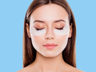 Parche / mascarilla de colágeno para ojeras 