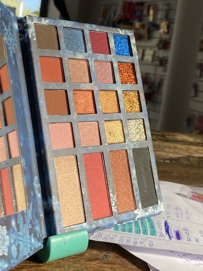 Paleta de sombra X20 colores + espejo 