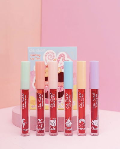 Set X6 tintas de labios (surtidas y repetidas ) 