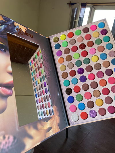 Paleta de Sombra X77 colores + Espejo 