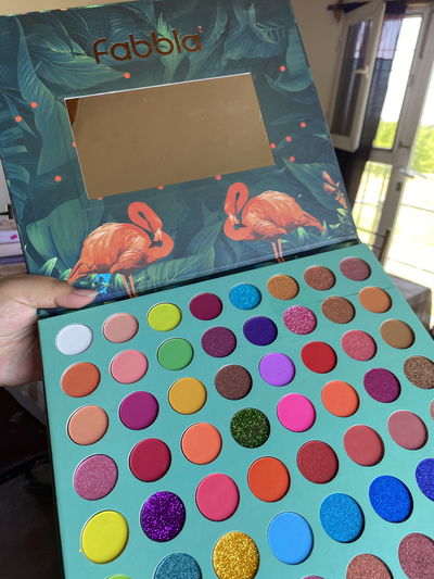 Paleta de Sombra X56 colores + Espejo 
