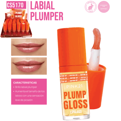 Gloss Voluminizador de Pink21 