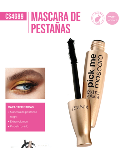 Máscara de pestañas PINK 21 pick me 