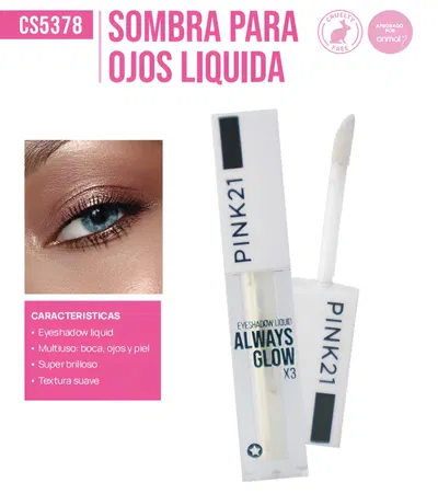 Sombra líquida Pink21 