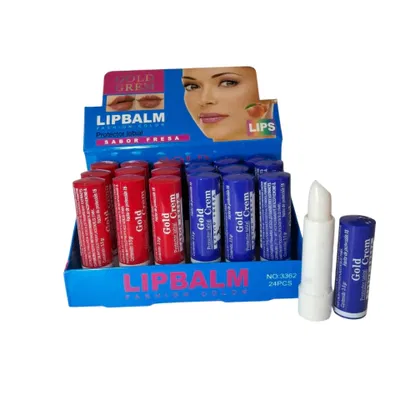 Bálsamo hidratante labial (sin color) con protector solar ! 