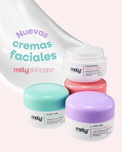 Crema / Facial para Rostro - MELY - De tratamiento! 