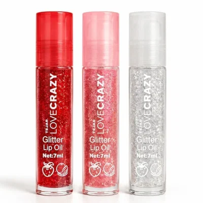 Lip Oil a rolon de TEJAR con glitter (no deja color)