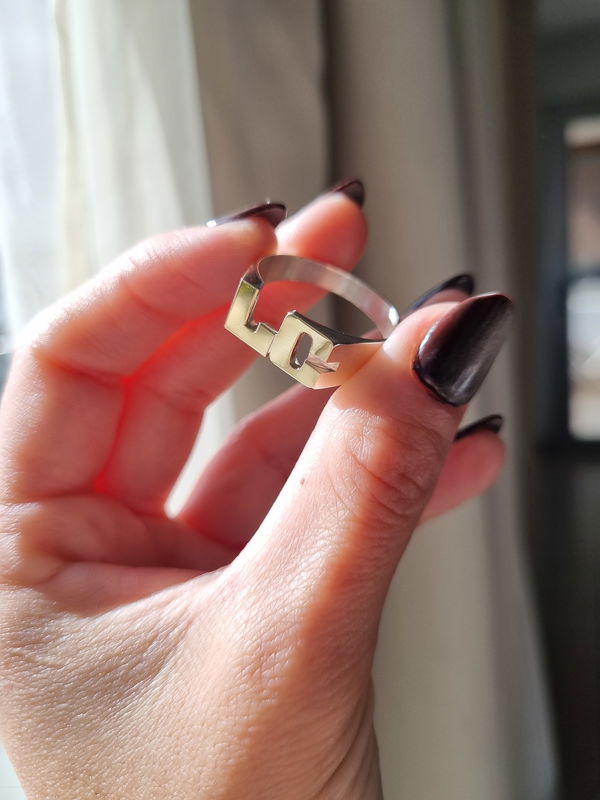 Doble inicial plata y oro