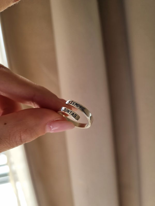 Anillo Espiral doble