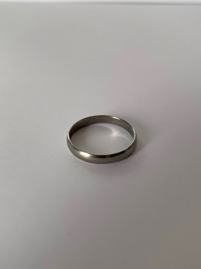 Anillo Alianza plateada