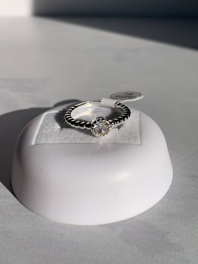 Anillo Big promise plateado