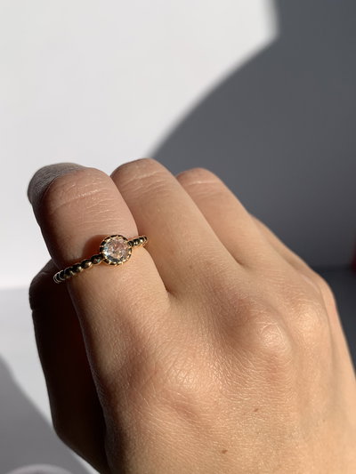 Anillo Big promise dorado