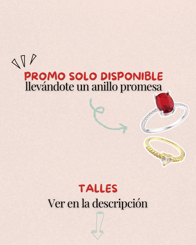 Súmalo a tu anillo promesa : Alianza + Estuche 