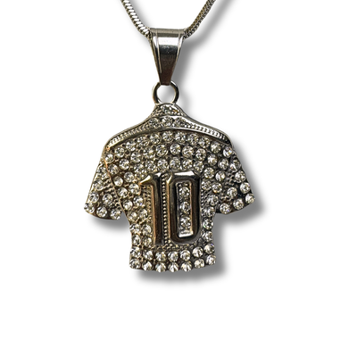 Collar Messi Plateado