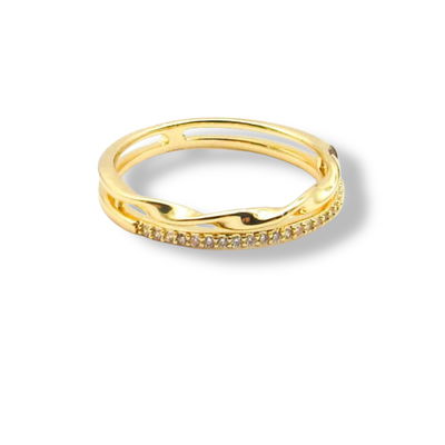 Anillo Marea dorado