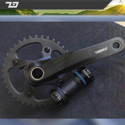 Plato Palanca Monoplato Bcd 104 170mm Tipo Hollowtech C/ Caja