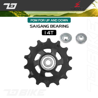 Roldana Polea Cambio Trasero Bicicleta 14 T