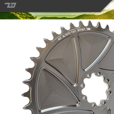 Monoplato Direct Mount Sram 8 Tornillos 40 3mm Redondo
