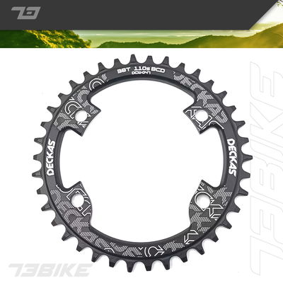 Monoplato Bicicleta Bcd 110 Asimetrico 38 Gravel Deckas