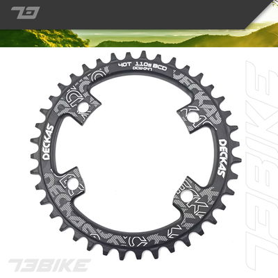 Monoplato Bicicleta Bcd 110 Asimetrico 40 Gravel Deckas