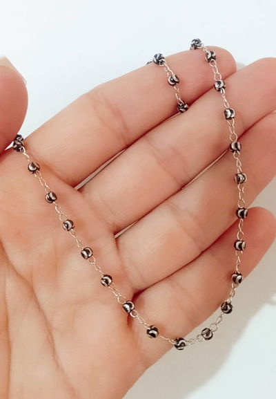CADENA BOLITAS - 40 CM
