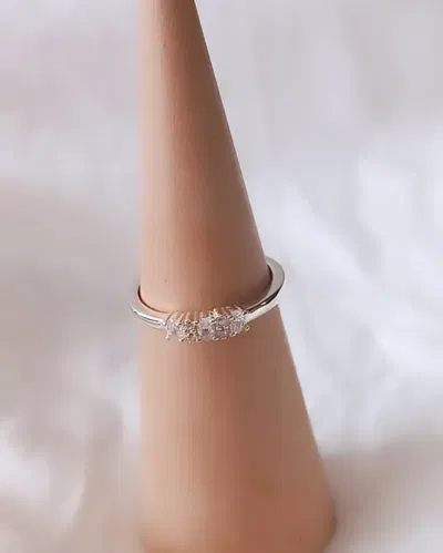 ANILLO SOLITARIO AMBAR