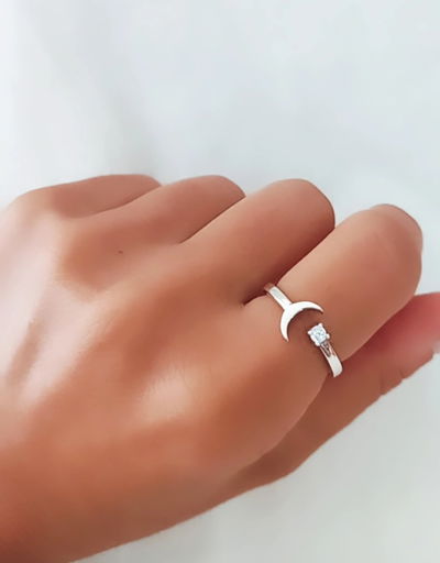 ANILLO LUNA Y CIRCON