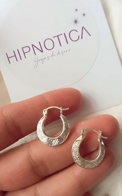 Argollas Greek 1,5 cm (Par)