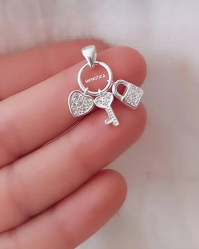 Dije Corazón con llave