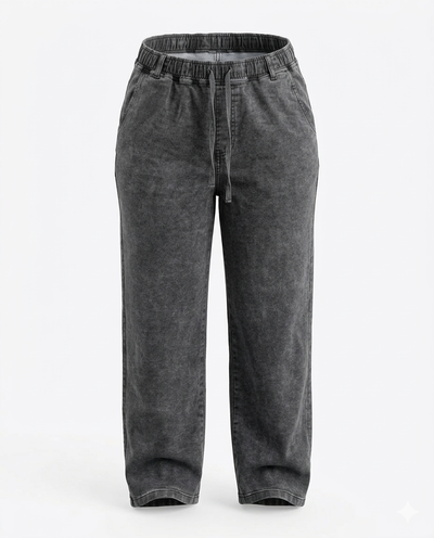 PALAZZO GRIS CON TIRAS NEVADO 