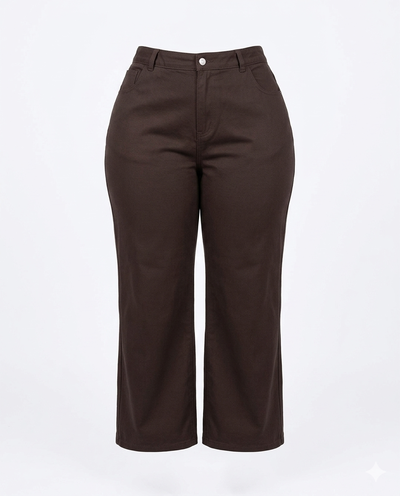 TALLES 48-56 WIDE CHOCOLATE RÍGIDO 