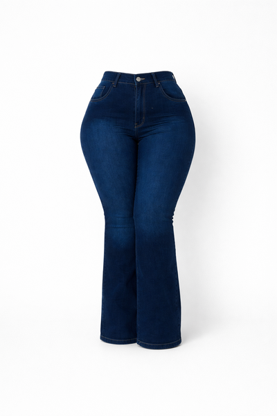 JEAN OXFORD AZUL LOCALIZADO ELASTIZADO