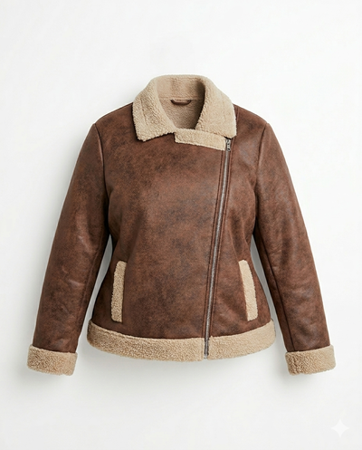 CAMPERA GAMULÁN CHOCOLATE MARRÓN 