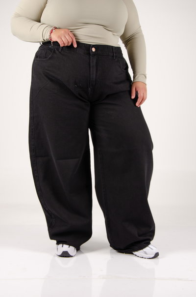 JEAN BAGGY NEGRO RIGIDO