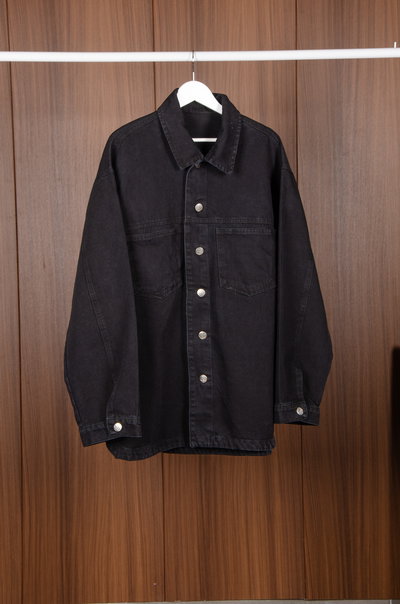 CAMPERA OVERSIZE NEGRA