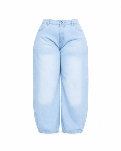 JEAN MOM BAGGY CELESTE RÍGIDO 