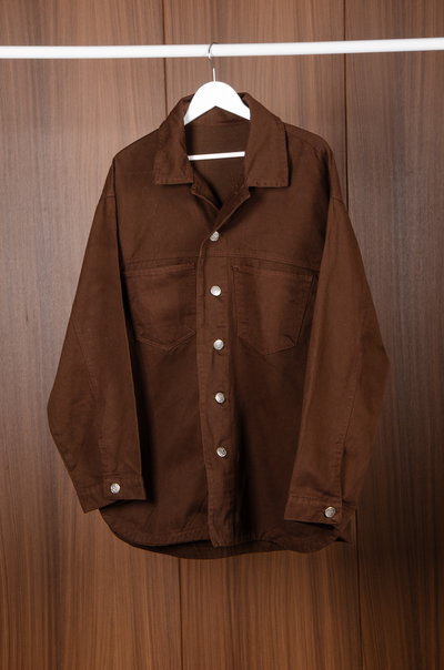 CAMPERA OVERSIZE CHOCOLATE 