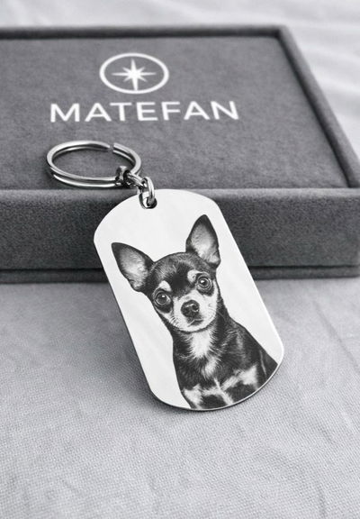 Llavero FOTOGRABADO - Línea Premium