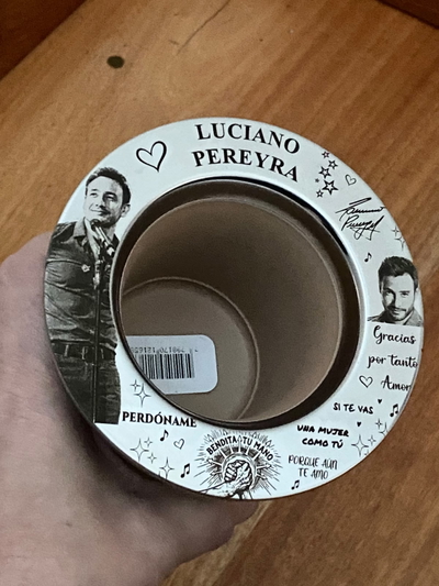 Mate LUCIANO PEREYRA fotograbado